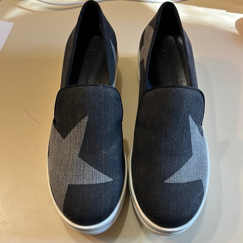 Worn once Stella McCartney Star Platform Slip ons